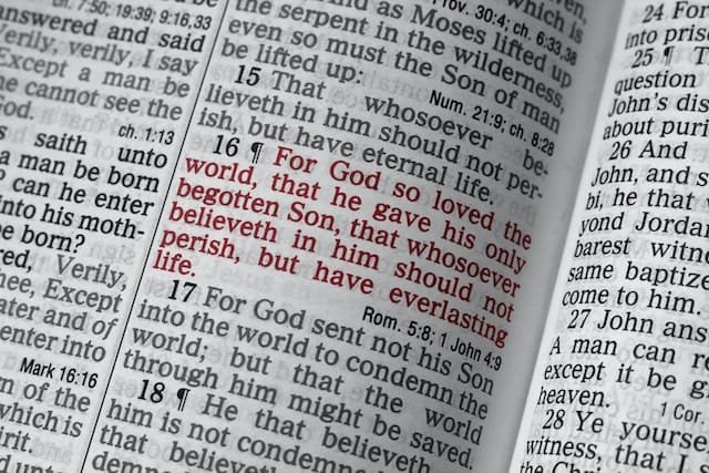 God's promises on John 3:16