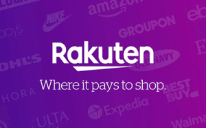 Shopping with Rakuten