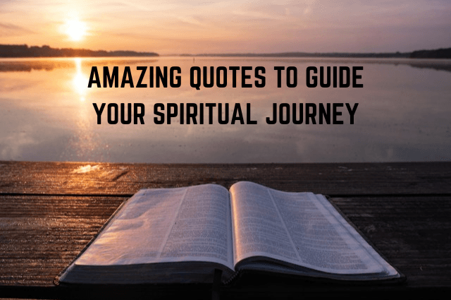 Bible on top of table of body of water- spiritual journey