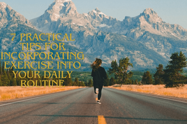 Exercise by walking outside