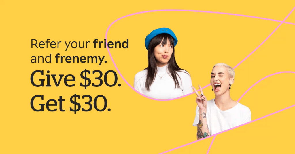 Earn more cashback by refering friends