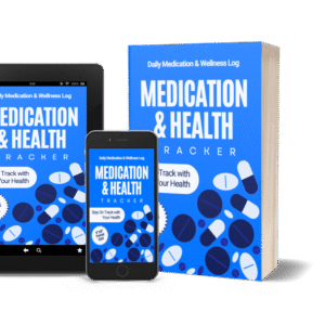 MEDICATION & HEALTH TRACKER – Daily Medication & Wellness Log